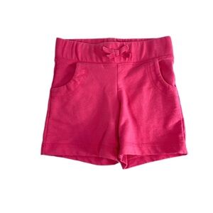 Circo Girl's Pink French Terry Pull-On Shorts